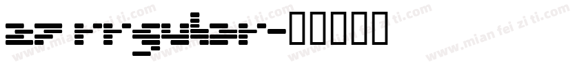 27 Rrgular字体转换